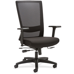 Lorell Mesh High-back Seat Slide Chair